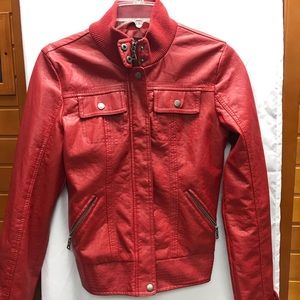 Red Leather Jacket